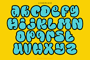 Napblow Graffiti Font, a Blackletter Font by madeDeduk (Thumbnail 4 of 8)