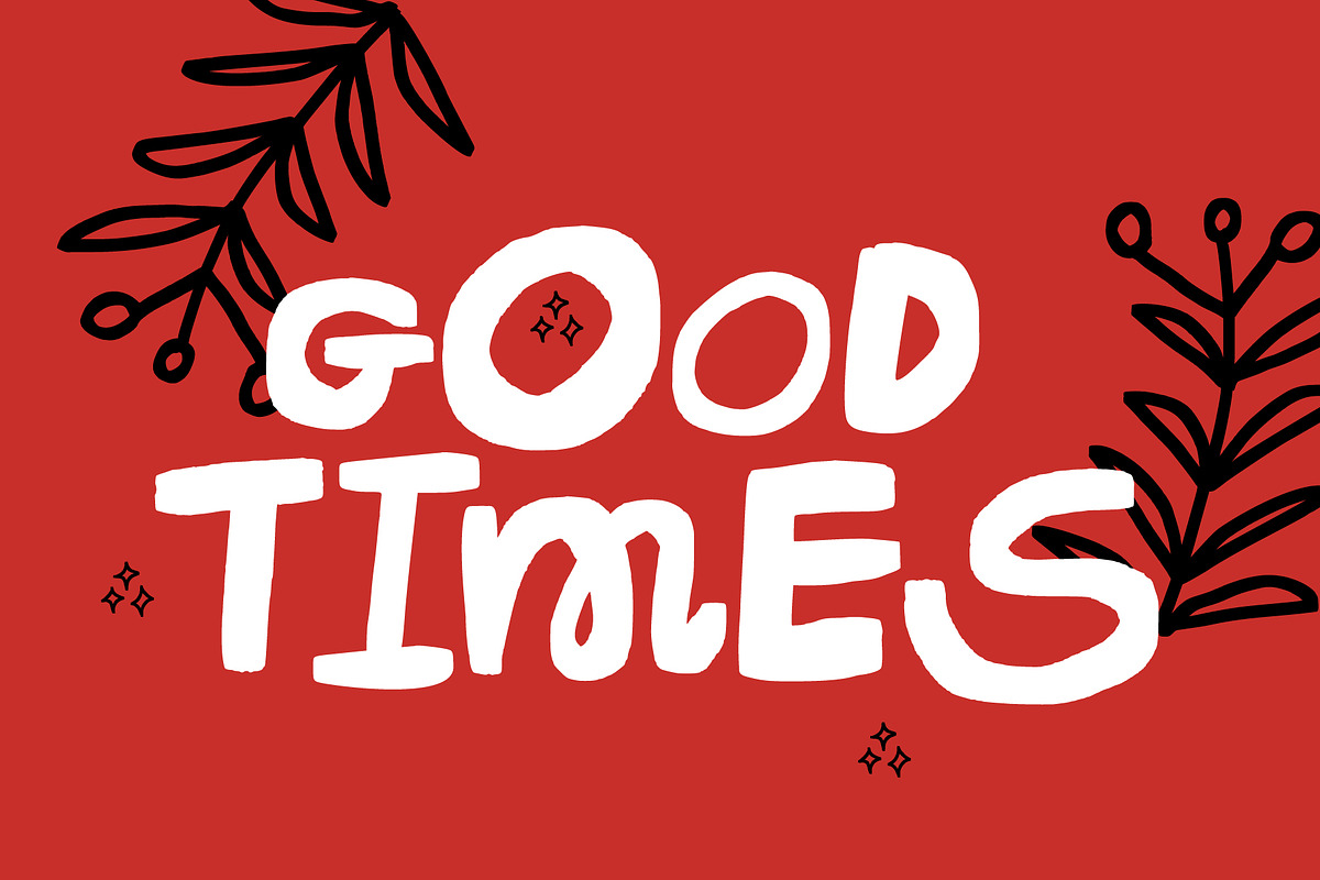 HOLLY JOLLY FONT & 97 ILLUSTRATIONS, a Handwritten Font by Favete Art (Photo 3 of 24)
