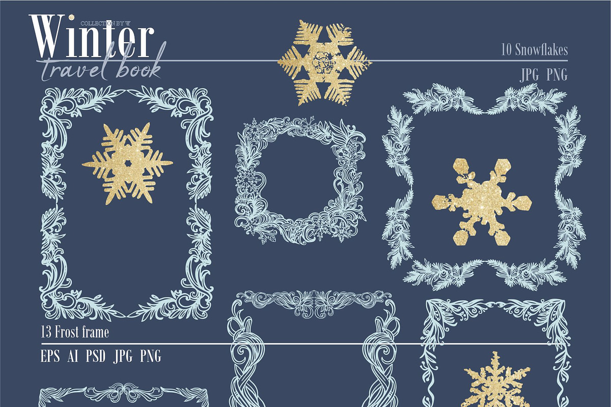 Winter Travel Book, an Object Graphic by Collection by VY (Photo 3 of 13)