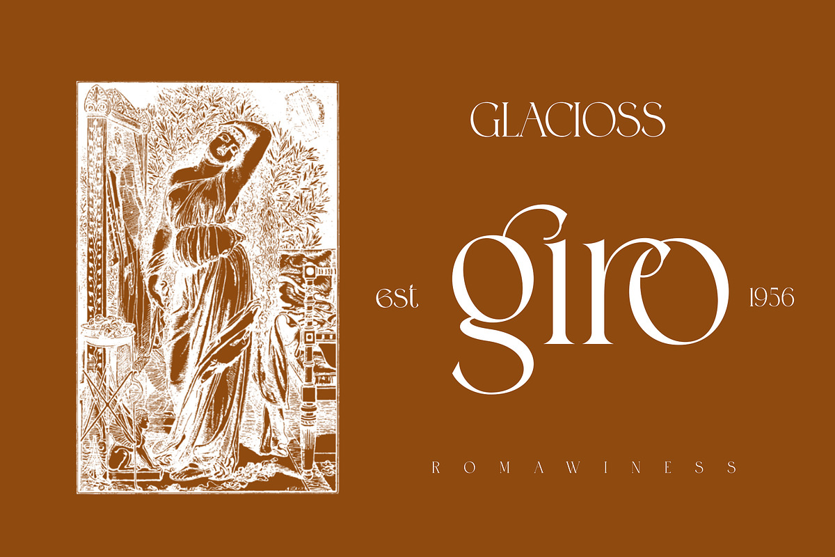 Brotilen Elegant Ligature Serif, a Serif Font by Alfinart (Photo 7 of 10)