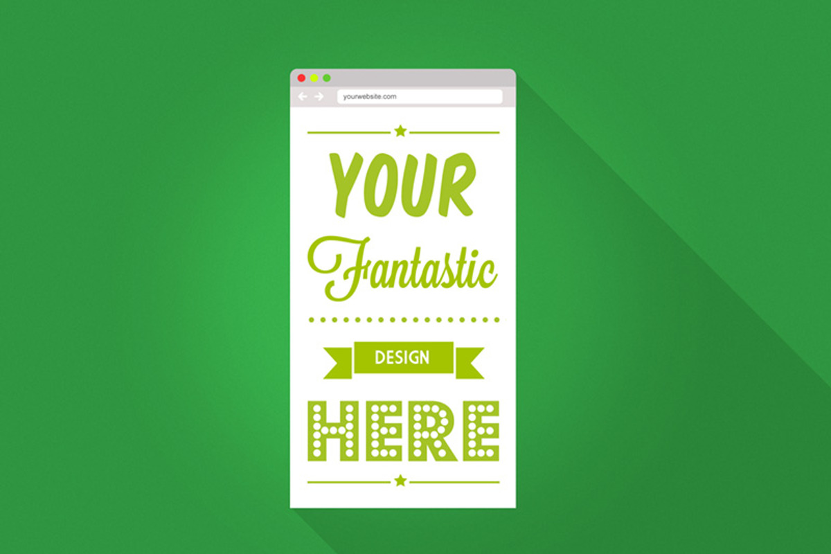 Hipster Browser Frame Set, a Websites & App Template by PitchStock (Photo 3 of 5)