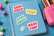 Chewy Gumb - Playful Display Font, a Sans Serif Font by Vesvocrea (Thumbnail 9 of 10)