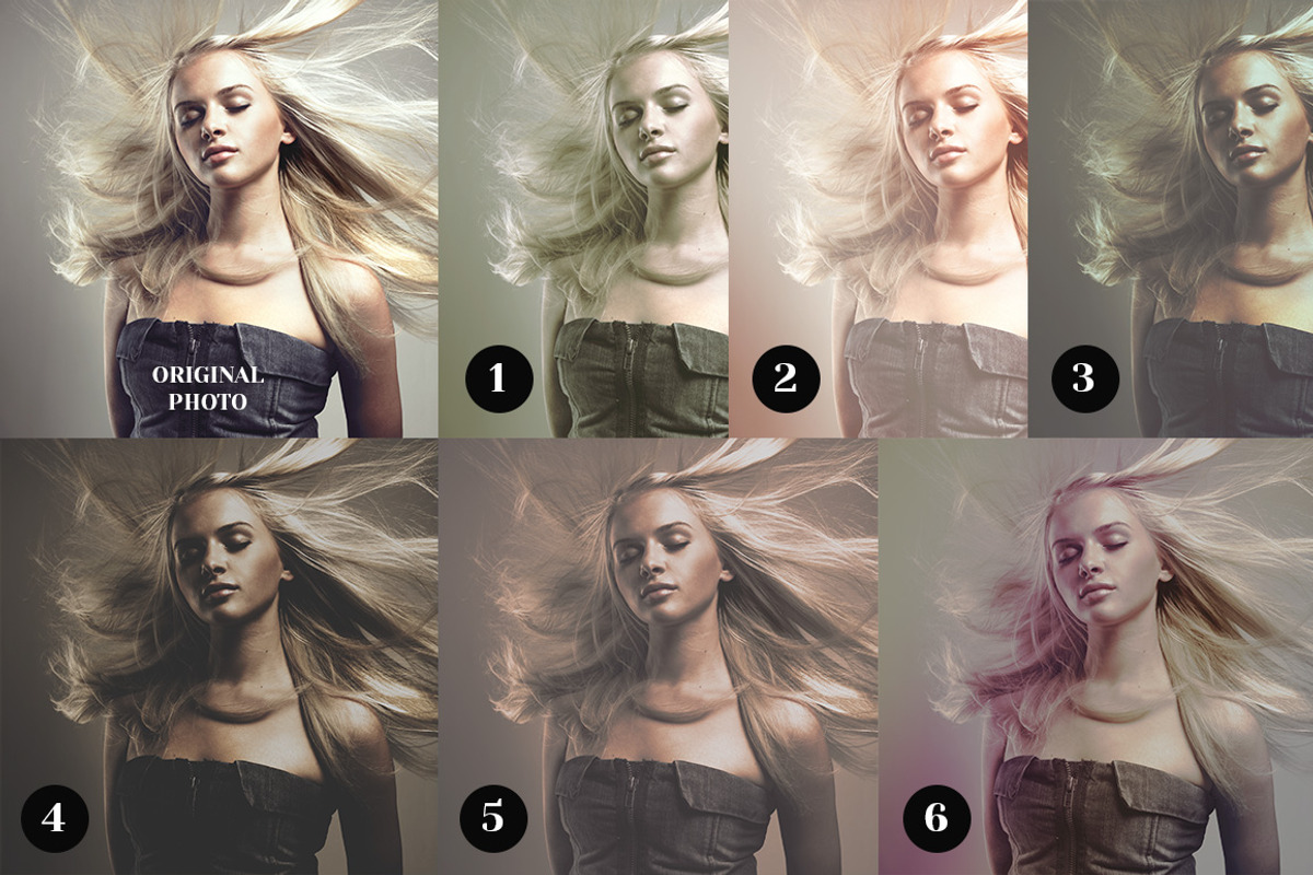 6 Vintage Photo Actions preview 4