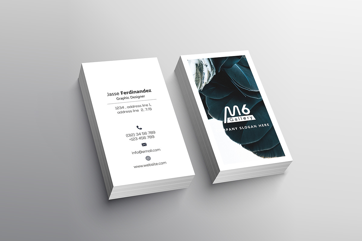 Nature Business Card Template- S49, a Business Card Template by M6 Gallery (Photo 4 of 5)