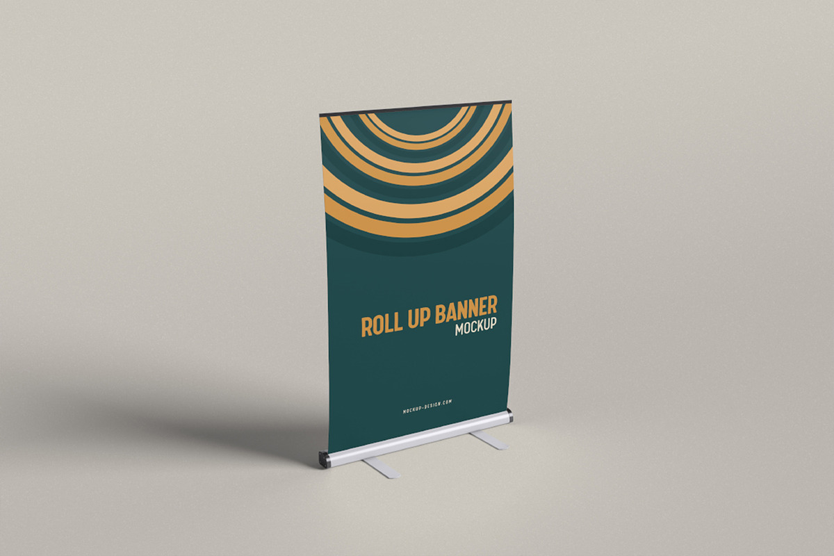Roll Up Banner Mockup, an Advertising Mockup by Twins_studio926 (Photo 5 of 5)