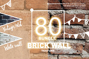 59 Brickwall texture + 20free update, a Texture Graphic by photo3idea (Thumbnail 1 of 9)