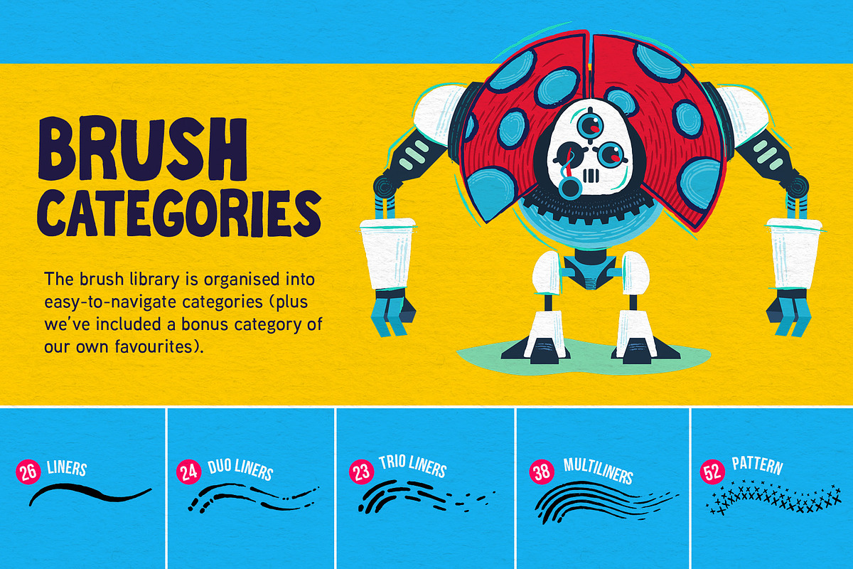 VOLT - Vector Brushes for Affinity, a Brush Add-On by Green Room Media (Photo 4 of 18)