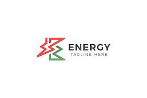 Energy Letter E Logo
