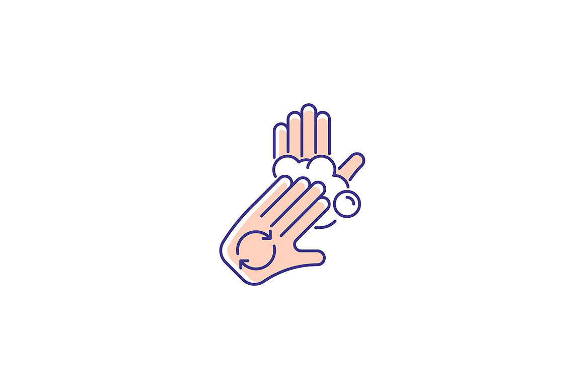 Rub palms with fingers icon, an Outline Icon by bsd studio | Creative ...