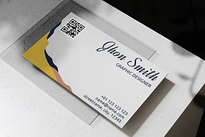 Decorative business card V3