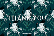 Cranes & Flowers PNG Patterns & Art, a Graphic by Gabba Delgado (Thumbnail 13 of 13)