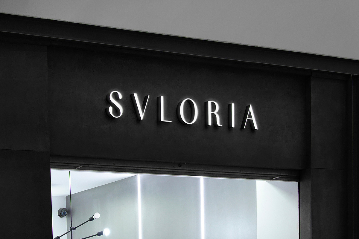 Logo Mockup Black Storefront 3D Sign, a Product Mockup by Asylab (Photo 1 of 5)