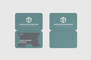 Card Holder Mockup, an Advertising Mockup by tiyasprabawa (Thumbnail 2 of 5)