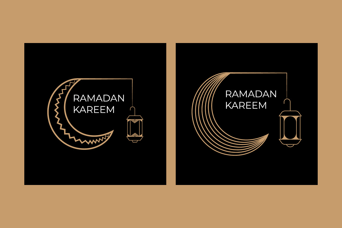 Ramadan Kareem design, a Decorative Illustration by Lakhan1998 (Photo 2 of 6)
