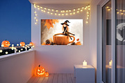 Autumn Witch on Pumpkin Cup, a Seasonal Illustration by Floraphoria (Thumbnail 11 of 14)