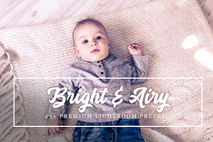 43 Bright & Airy Lightroom Presets