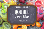Double smoothie font duo & family, a Script Font by LTNG STUDIO (Thumbnail 1 of 11)