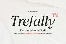 Trefally - Elegant Editorial Serif