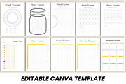 2026 Mood Tracker Canva Template, a Marketing Template by Ink Gallery (Thumbnail 3 of 10)