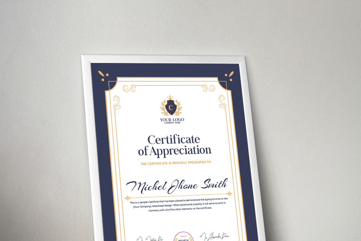 Certificate, a Stationery Template by GenerousArt (Photo 8 of 10)