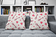Whimsical Valentine Seamless Pattern, a Pattern Graphic by Groovy Arts (Thumbnail 5 of 5)