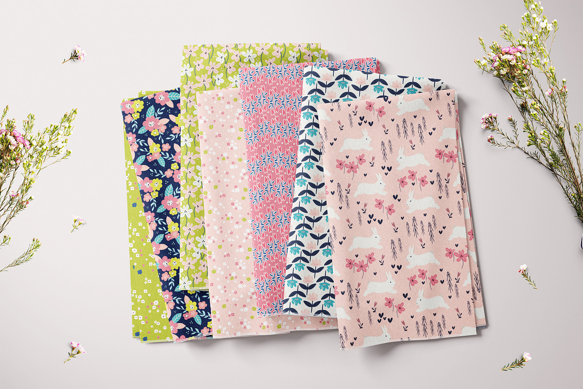 Sweet meadow patterns, a Pattern Graphic by Cozy pattern shop (Photo 2 of 8)