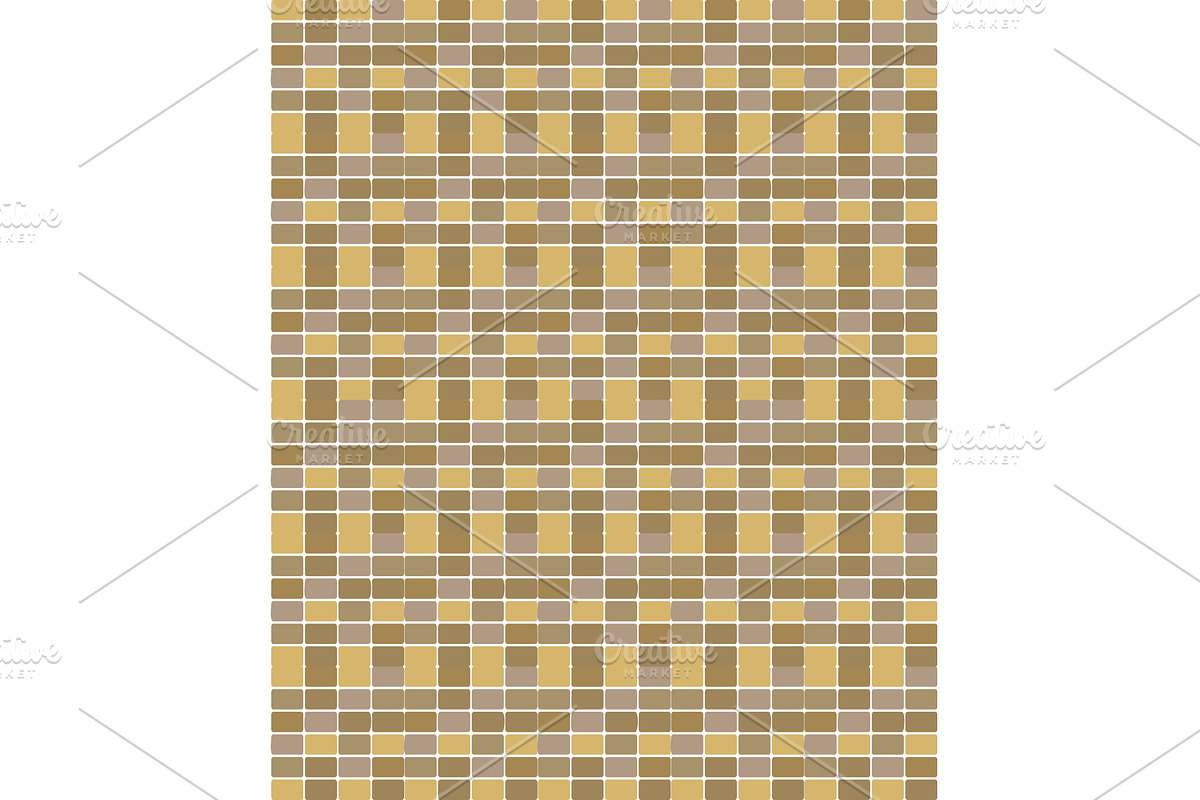 Stone tiles seamless pattern. Bricks, an Object Illustration by Valerie Bodnar