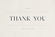 OZAAN – A Sophisticated Modern Serif, a Serif Font by Only Fonts (Thumbnail 11 of 11)