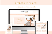Shopify Theme Pink Fashion Boutique, a Shopify Template by Macarons and Mimosas (Thumbnail 5 of 10)