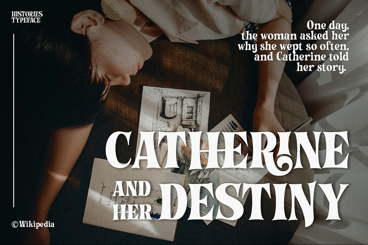 Histories - Fairytale Typeface, a Font by Graptail (Photo 4 of 15)