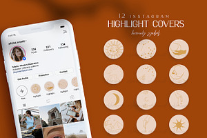 12 Instagram Story Highlight  vol.1