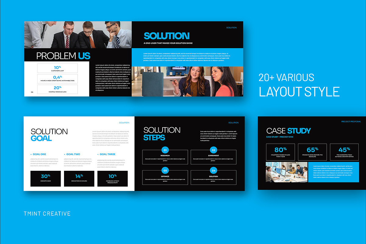 Project Brand Proposal Template, a Magazine Template by TMint Play (Photo 5 of 6)