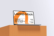 High Quality Laptop Mockup, a Mac Mockup by graphicstory (Thumbnail 4 of 4)