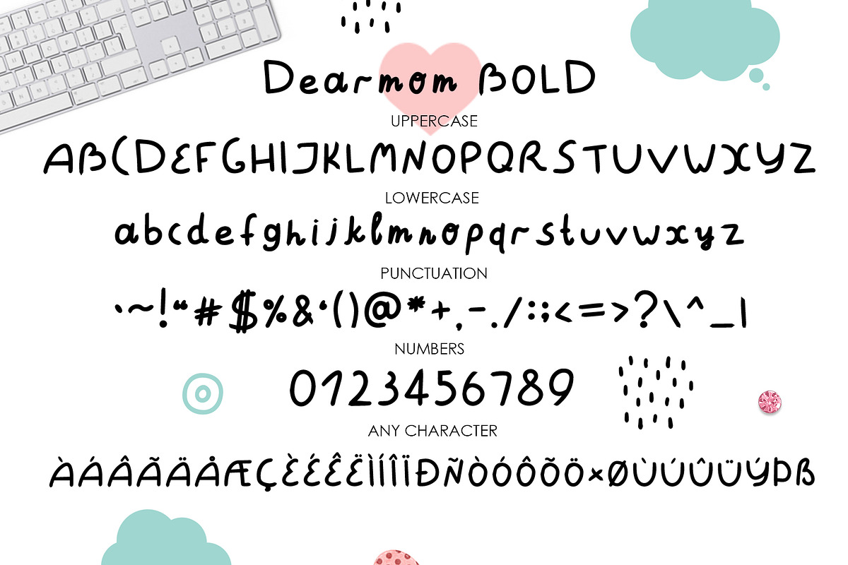 Dearmom & Deardad - Baby duo font preview 7