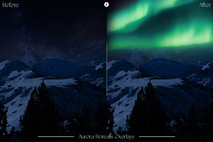 Aurora Borealis Overlays