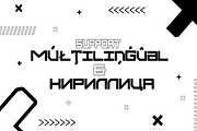Syntachron - Futuristic Monospaced, a Sans Serif Font by Mofr 24 (Thumbnail 8 of 11)