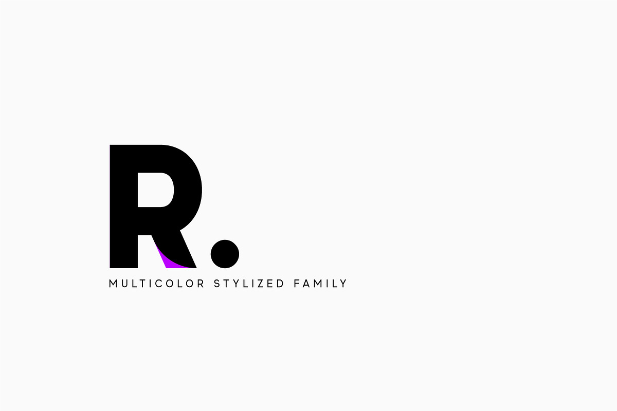 Miluero. Stylized Color OTF-SVF font, a Symbol Font by Luxfont (Photo 1 of 10)
