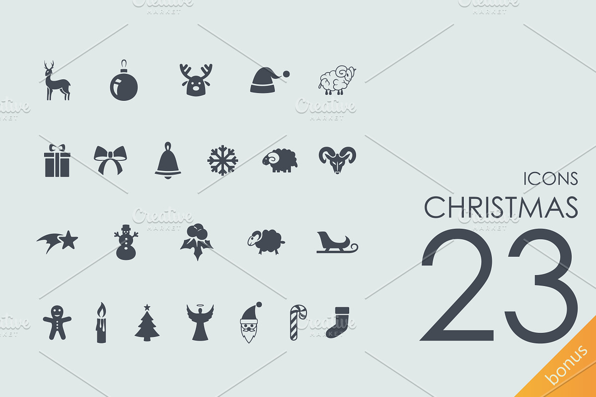 Set of 9 Christmas brochures, a Brochure Template by Palau (Photo 3 of 10)