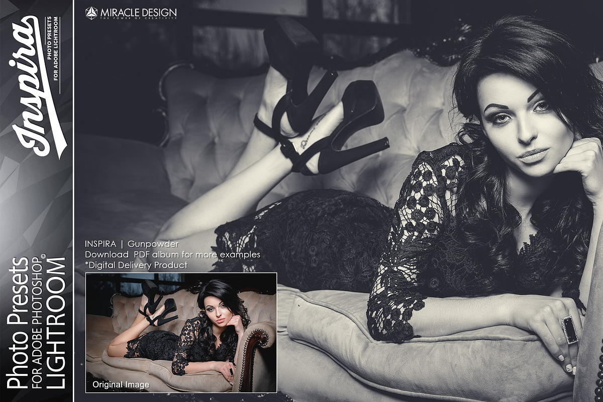 Presets for Lightroom / Reflection, an Action Add-On by Miracle_Design (Photo 5 of 31)