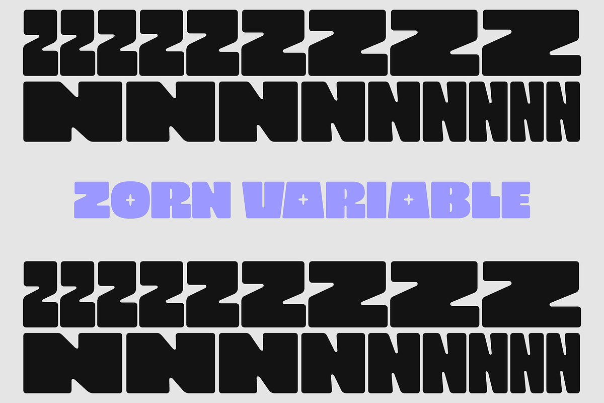 403 Zorn Variable Display Font, a Sans Serif Font by 403 Type Foundry (Photo 3 of 16)