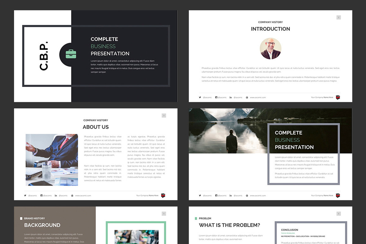 Business | Keynote Template, a Presentation Template by Zacomic Studios (Photo 2 of 7)