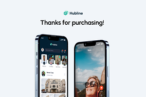 Hubline - Social Network Mobile App