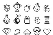 Game assets pixel art design. Trendy, an Object Graphic by LadadikArt (Thumbnail 3 of 3)