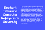 iQuost - experimental font, a Sans Serif Font by LoneArmy (Thumbnail 7 of 9)