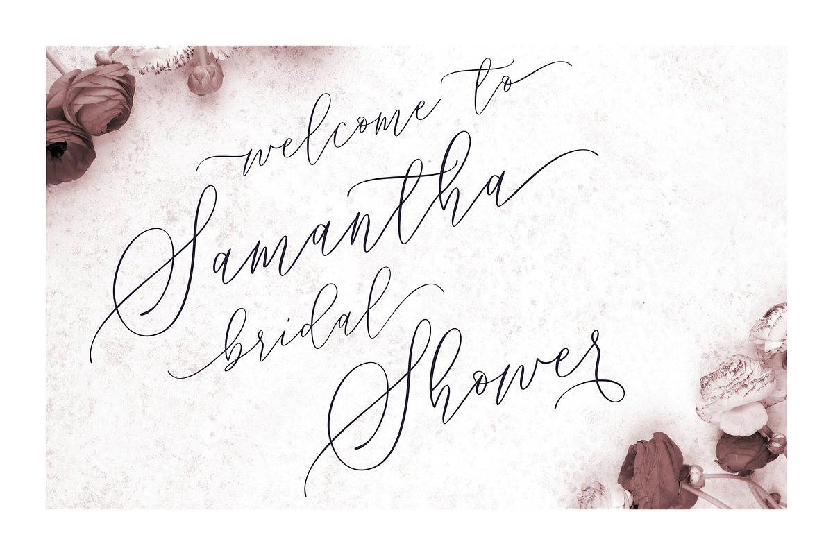 Way Kambas - Modern Calligraphy Font preview 3