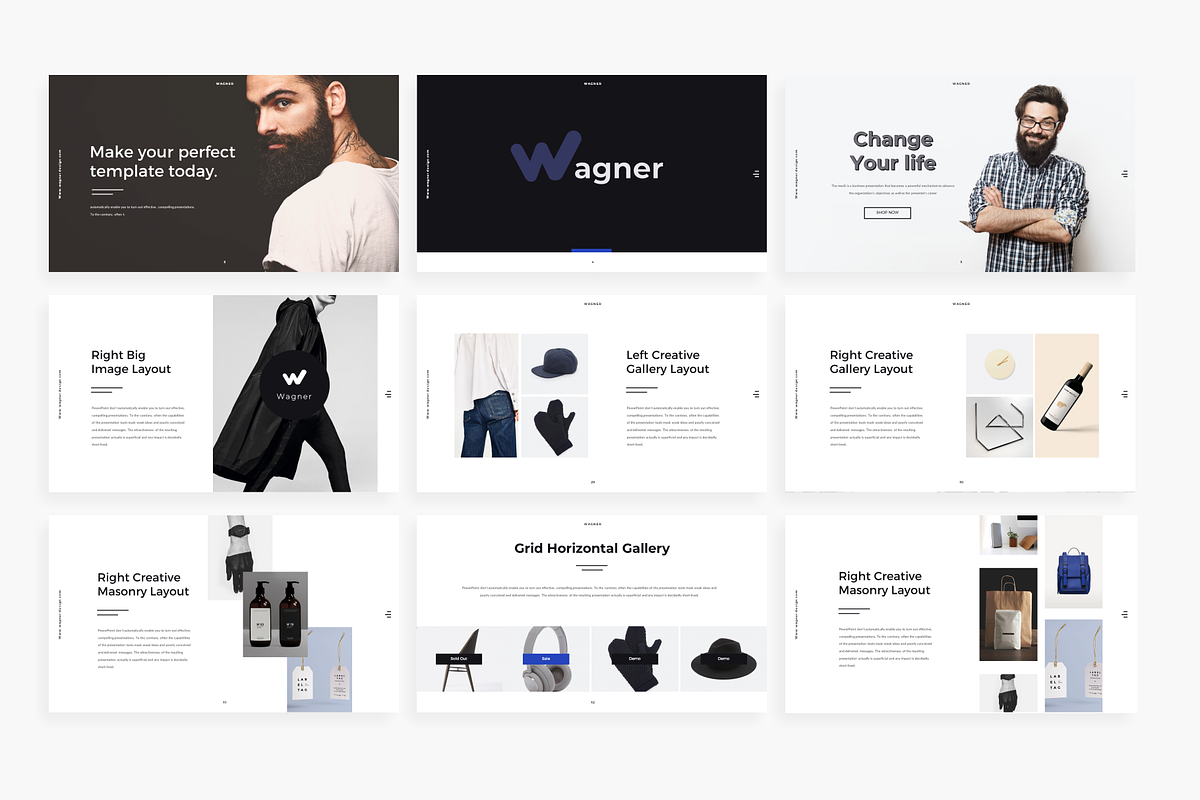 Wagner - Powerpoint Template, a Presentation Template by Mikokit (Photo 4 of 18)