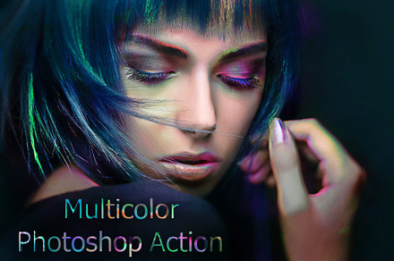 Multicolor Photoshop Action
