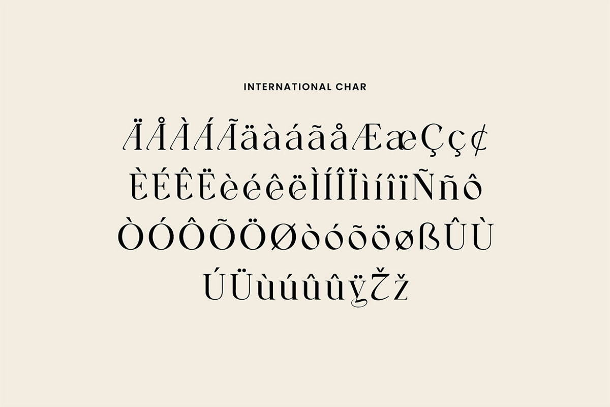 Monumental Modern Display Serif Font, a Serif Font by UICreative (Photo 10 of 13)
