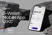 Doney - E-wallet Mobile App UI KIT, an UI Kit Template by Lumina_ui_ux202 (Thumbnail 1 of 7)