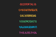 Lockside Graffiti Display Font, a Sans Serif Font by IHDSTD (Thumbnail 4 of 5)